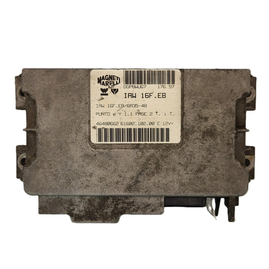 FIAT PUNTO LANCIA Y 1.1 ECU / IAW 16F.EB / 46480662 / IAW16F.EB / MAGNETI MAREL
