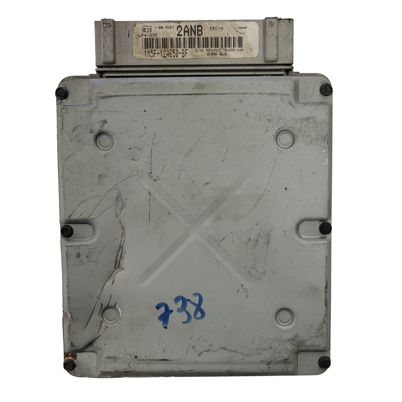 FORD FOCUS ECU / 1M5F-12A650-BF / 2ANB / EEC-V / PL4-335 / VISTEON