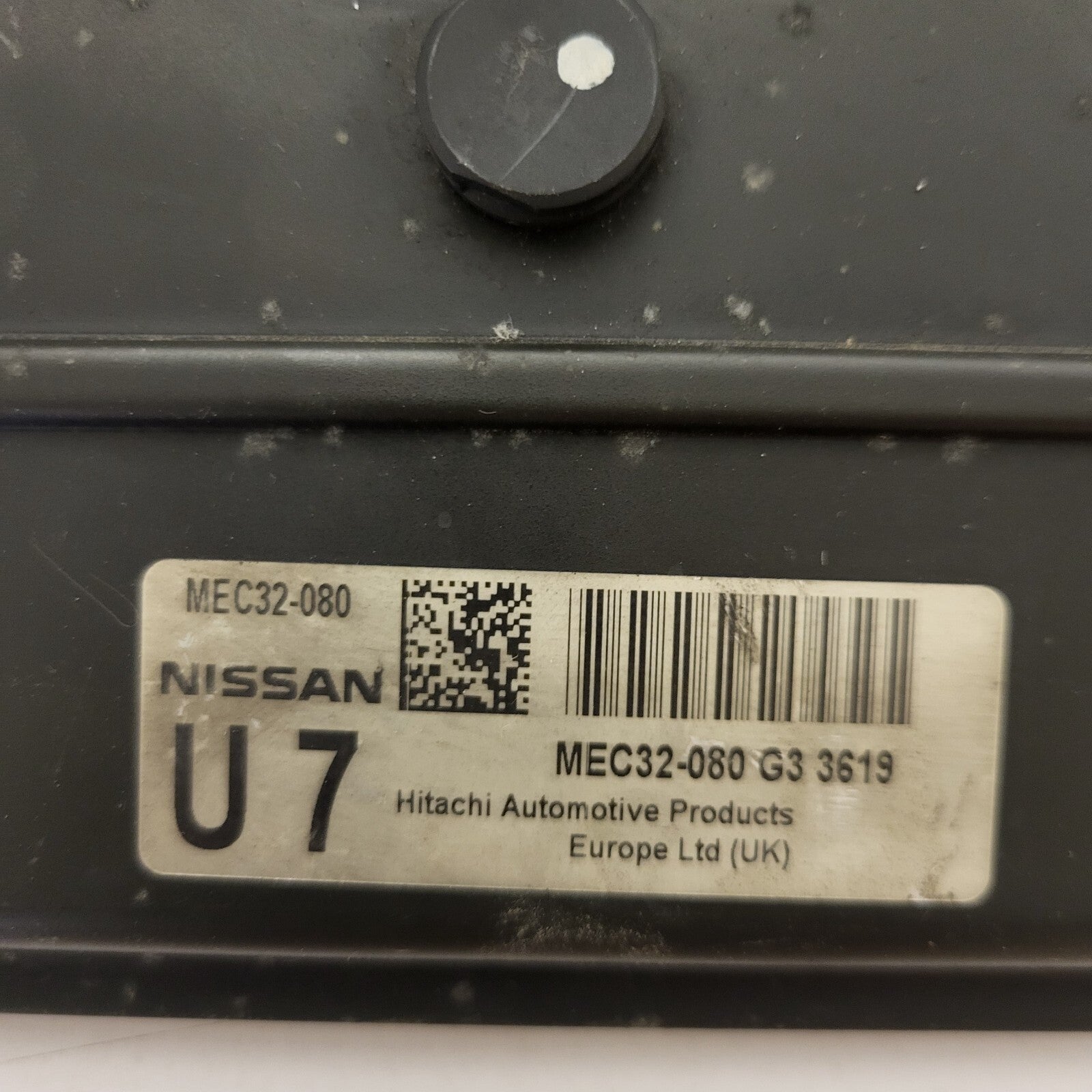 NISSAN MICRA ECU / MEC32-080 G3 3619 / U7 / HITACHI
