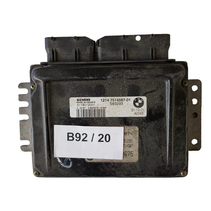 MINI COOPER 1.6 ECU / S118012001I / 1214751458701 / S83293 / SIEMENS