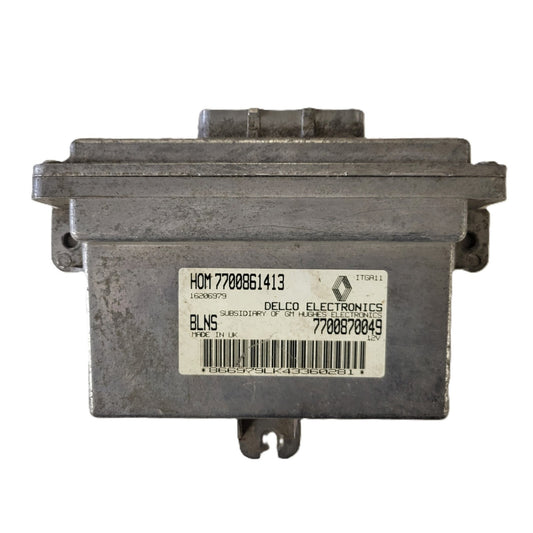 Renault 19 ECU / HOM 7700861413 / 7700870049 / BLNS / DELCO 