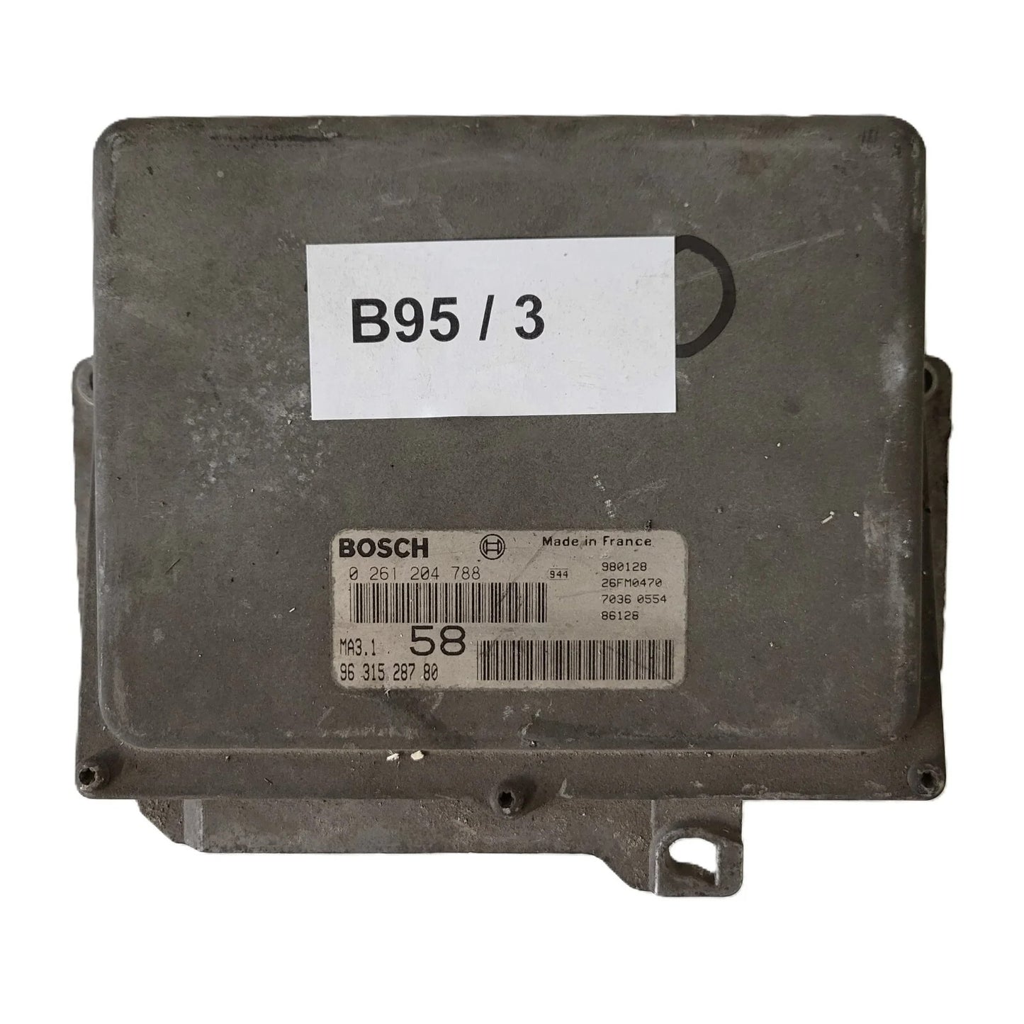 Peugeot Citroen ECU / 0261204788 / 9631528780 / BOSCH