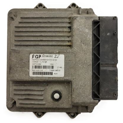 OPEL ECU / MJD 6JO.CA / 55196352 / HW01D / 71600.049.03 / MAGNETI MARELLI