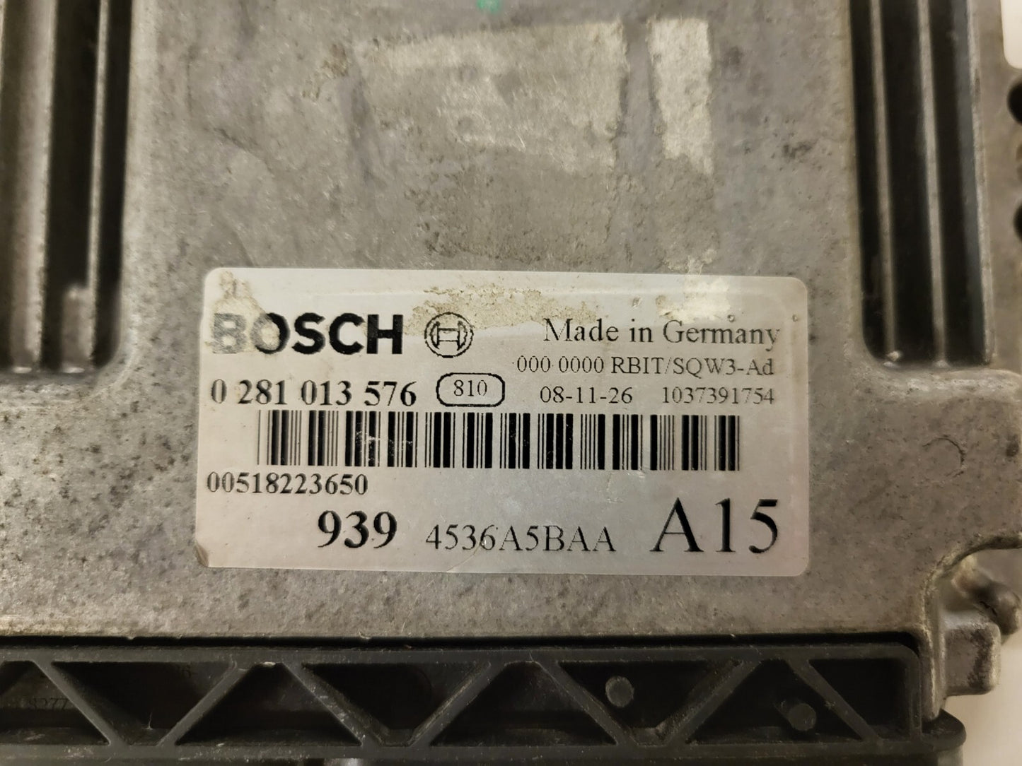 ALFA ROMEO 159 ECU / 0281013576 / 518223650 / BOSCH