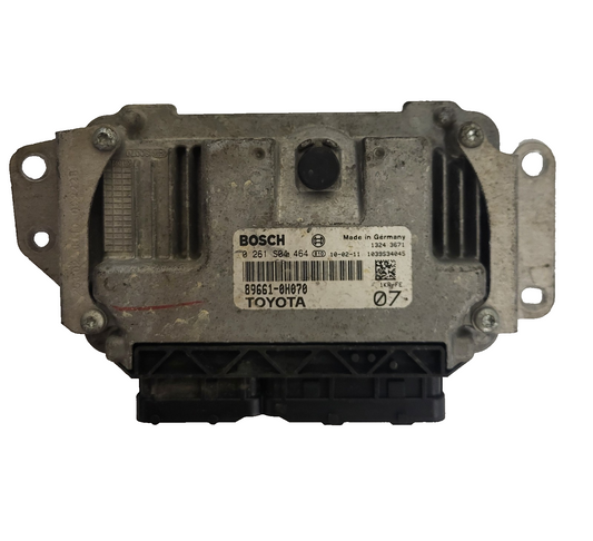 TOYOTA AYGO ECU / 0261S04464 / 89661-0H070 / 1KR-FE / BOSCH