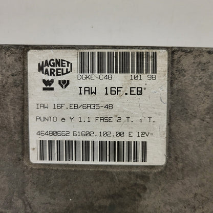 FIAT PUNTO LANCIA Y 1.1 ECU / IAW 16F.EB / 46480662 /  61602.102.00 / MAGNETI MA
