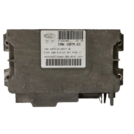 FIAT 600 SEICENTO ECU / IAW 16FM.EC / 46555914 / 61602.095.03 / MAGNETI MARELLI