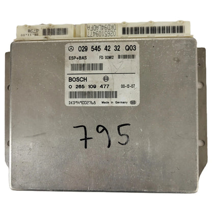 Mercedes A-Class W168 ESP ECU / 0295454232 / 0265109477 / BOSCH