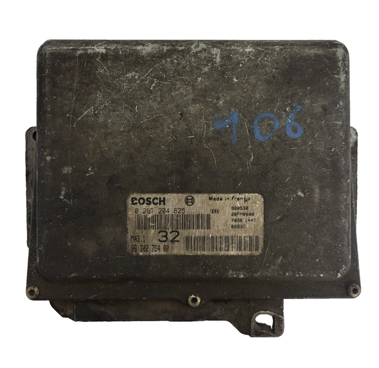 PEUGEOT CITROEN 106 SAXO ECU / 0261204625 / 9630278480 / MA3.1 / BOSCH