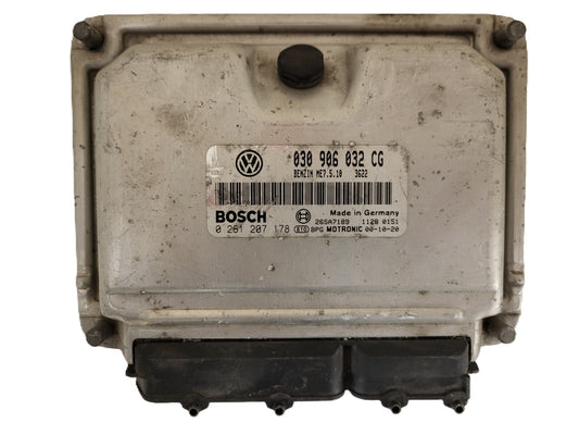 VW ECU / 0261207178 / 030906032CG / ME7.5.10 / BOSCH