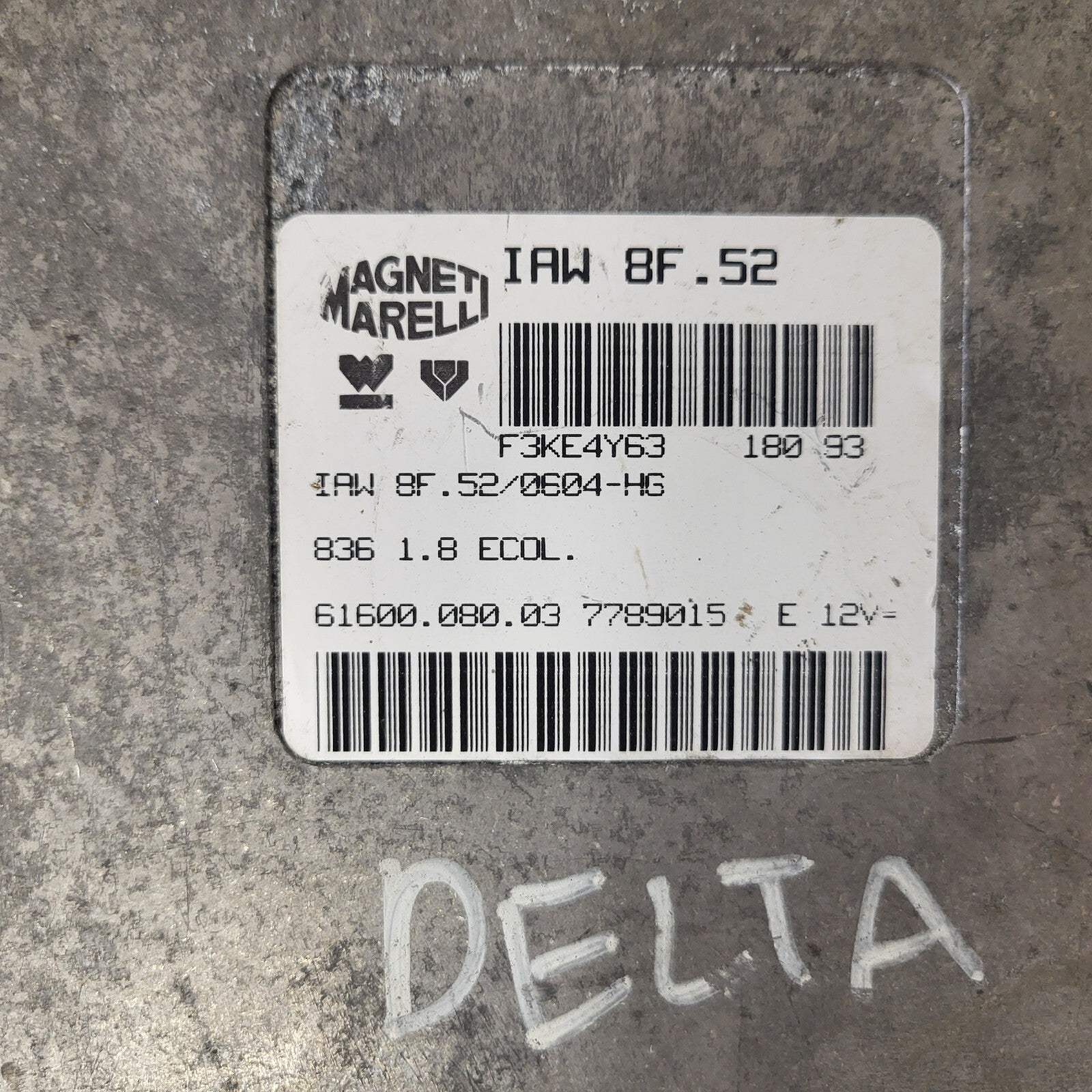 LANICA DELTA 1.8 / IAW 8F.52 / 7789015 / 61600.080.03 / MAGNETI MARELLI