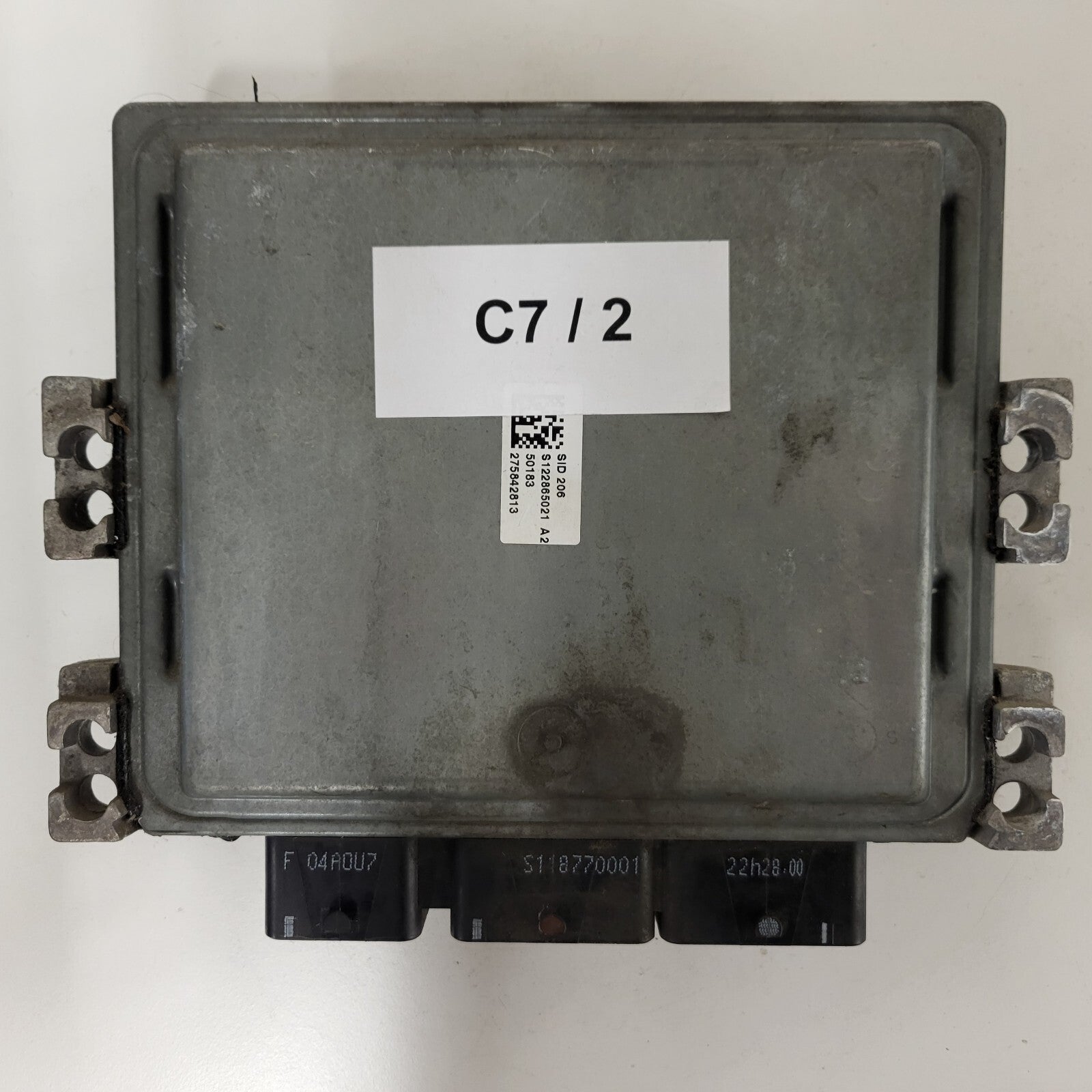 FORD TRANSIT CONNCET ECU / 5WS40481F-T / 7T11-12A650-AF / 6BJF / SID206 / SIEMEN