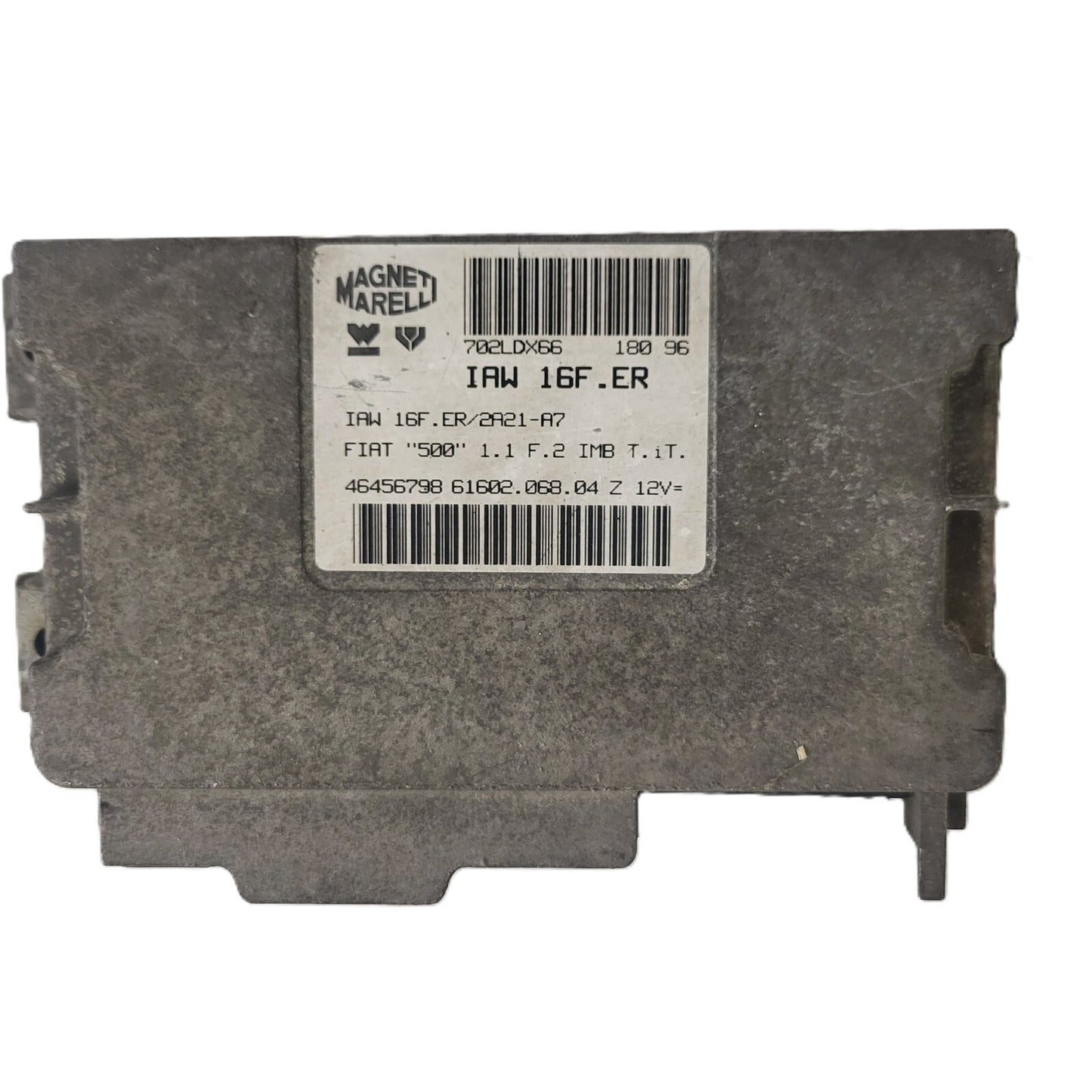 Fiat 500 ECU / IAW 16F.ER / 46456798 / 61602.068.04 / MAGNETI MARELLI 