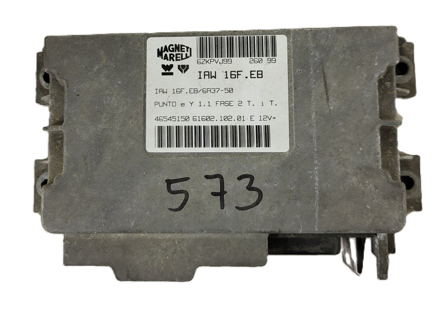FIAT PUNTO LANCIA Y ECU / IAW 16F.EB / 46545150 / 61602.102.01 / MAGNETI MARELLI
