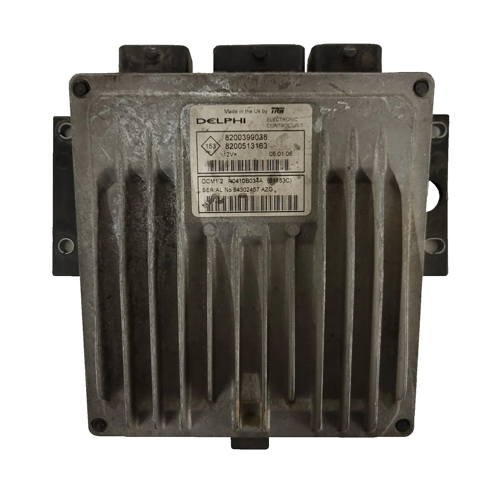 Renault ECU / 8200399038 / 8200513163 / R0410B034A / DELPHI