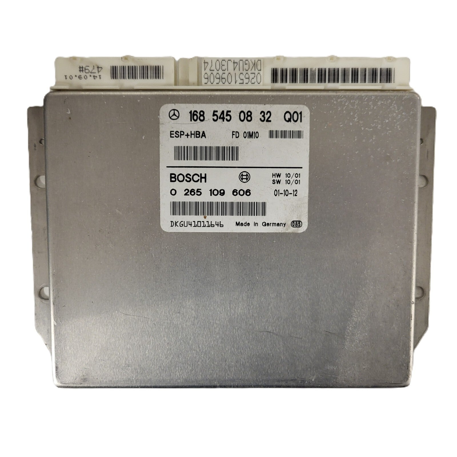 Mercedes W168 A-Class ECU / 1685450832 / 0265109606 / BOSCH