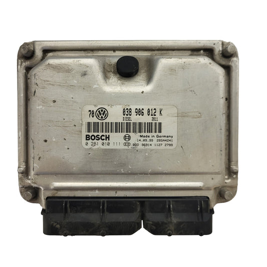 VW GOLF 4 ECU / 038906012K / 0281010111 / BOSCH