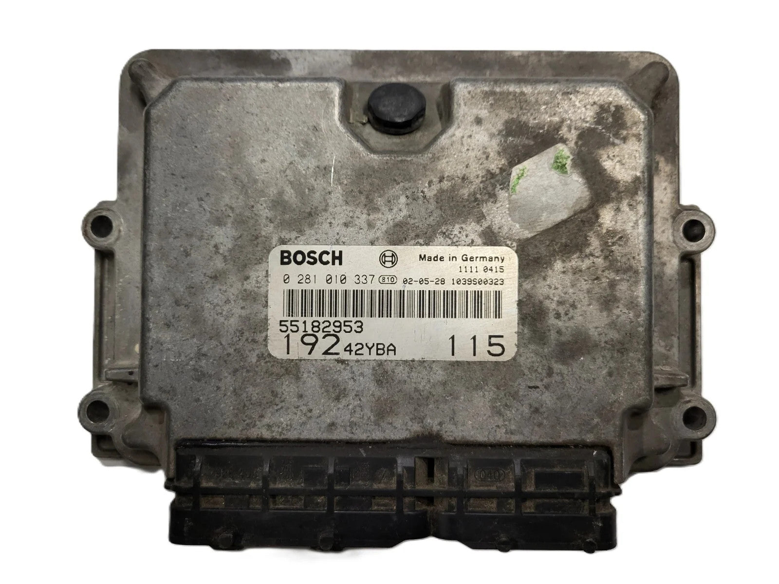 Fiat Stilo 1.9 JTD ECU / 0281010337 / 55182953 / 19242YBA / BOSCH