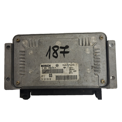 PEUGEOT 306 CITROEN XSARA ECU / 0261206214 / 9632693880 / MP7.2 / BOSCH