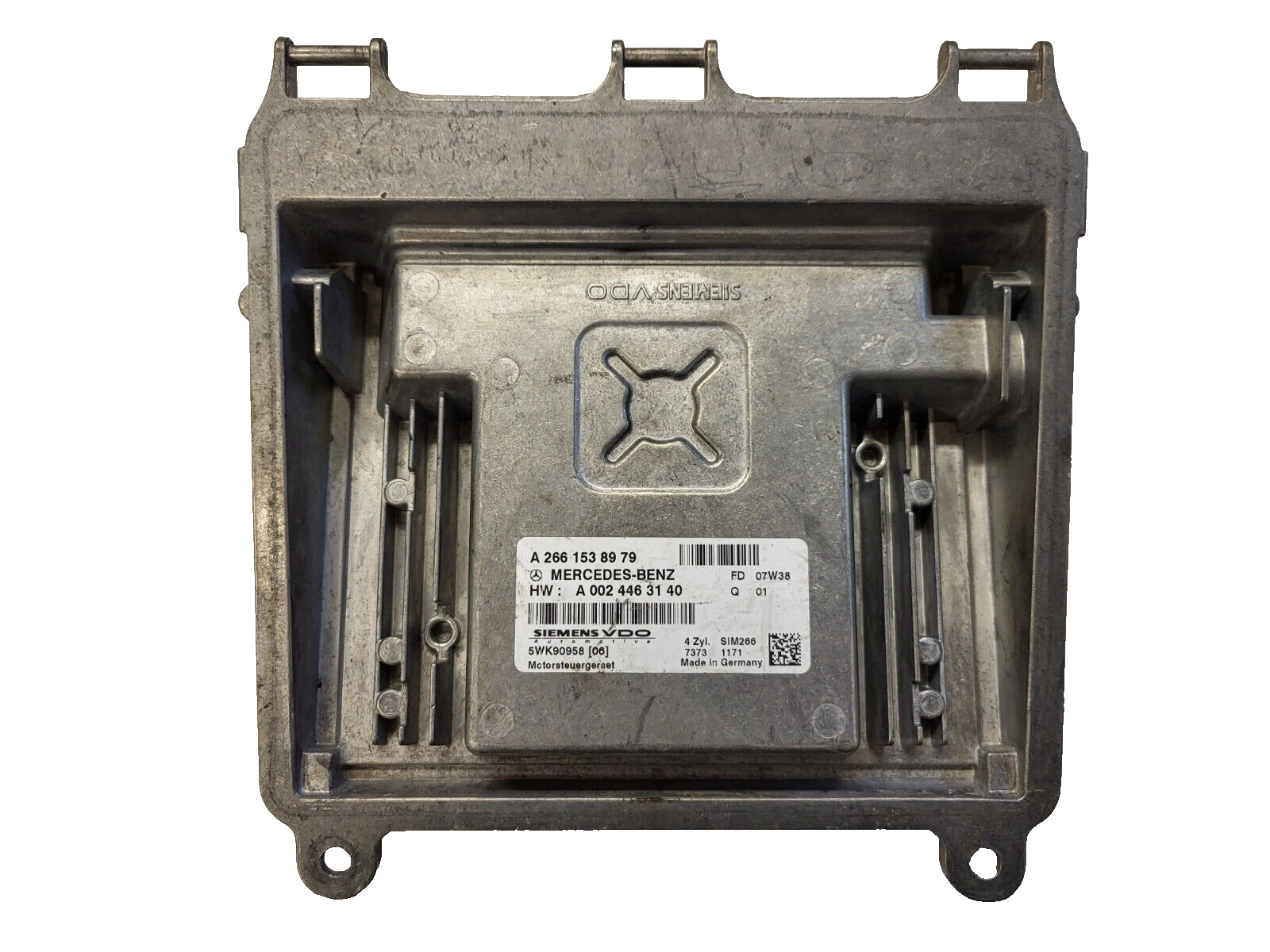 MERCEDES BENZ A B ECU / A2661538979 / A0024463140 / 5WK90958 / SIEMENS