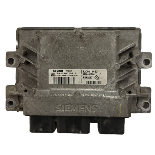 RENAULT MODUS ECU / S120200102 / S120200102B / SIM 32 / 8200414422 / 8200401568 