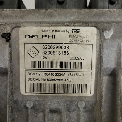 RENAULT NISSAN ECU / R0410B034A / 8200399038 / 8200513163 / DCM1.2
