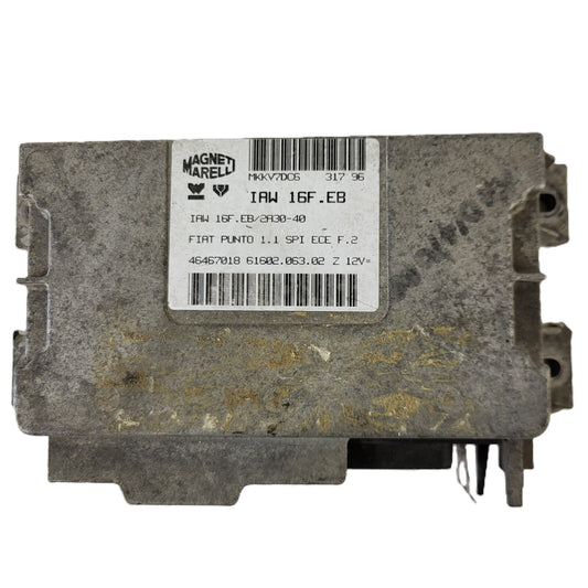 Fiat Punto 1.1 ECU / 46467018 / IAW 16F.EB / 61602.063.02 / MAGNETI MARELLI