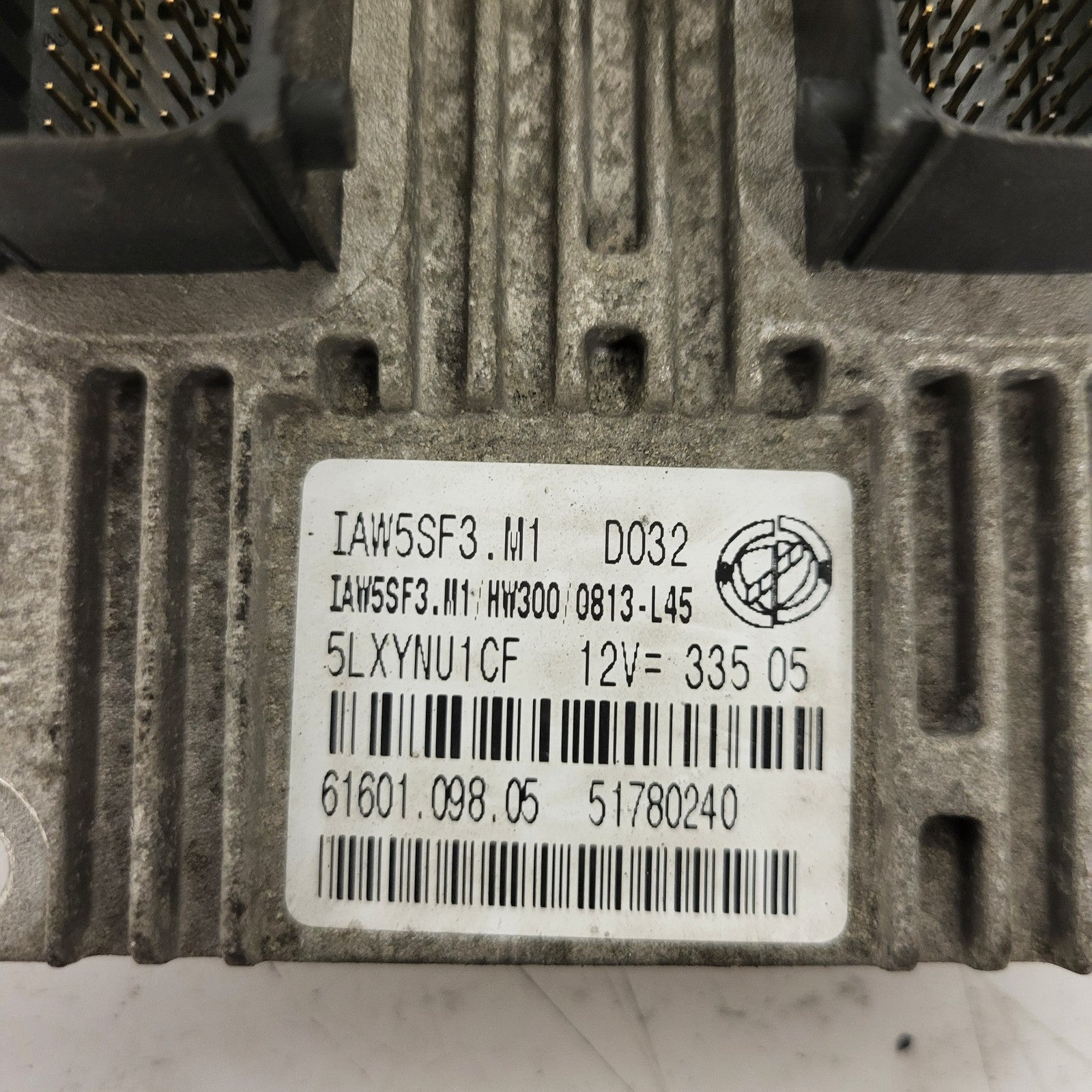 FIAT GRANDE PUNTO ECU / IAW 5SF3.M1 / 51780240 / 61601.098.05 / HW300 IAW5SF3.M1