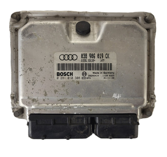AUDI A3 ECU / 038906019CK / EDC15P+ / 0281010308 / BOSCH
