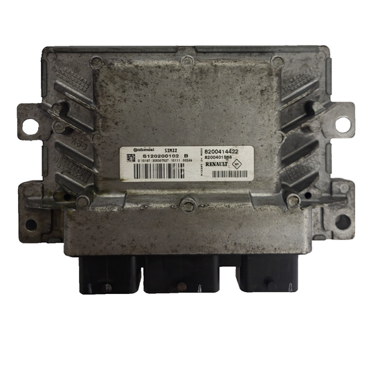 Renault Modus ECU / S120200102B / 8200414422 / 8200401568 / S120200102 / SIM32