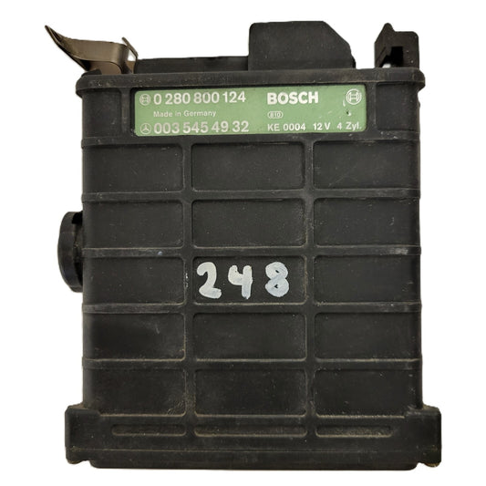 Mercedes Benz W201 W204 ECU / 0280800124 / 0035454932 / BOSCH