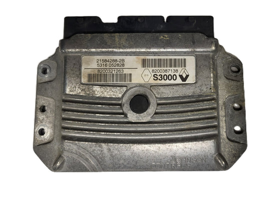 Renault ECU / 21584288-2B / 8200321263 / 8200387138 / SAGEM