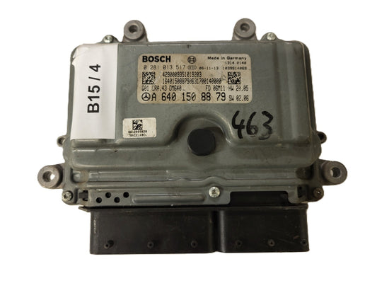 MERCEDES W169 W245 ECU / 0281013517 / A6401508879 / CRA.43 / OM640 / BOSCH