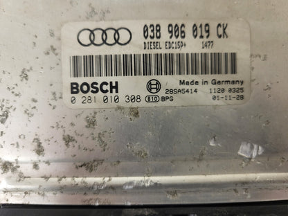 AUDI A3 ECU / 038906019CK / EDC15P+ / 0281010308 / BOSCH