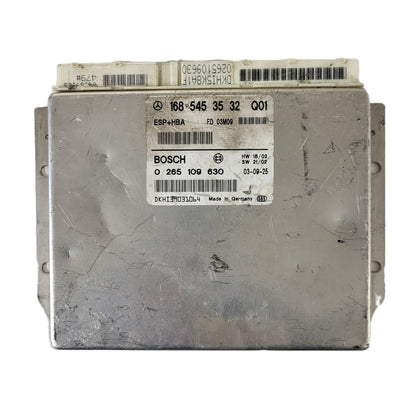 MERCEDES-BENZ A CLASS W168 ESP ECU / 1685453532 / 0265109630 / BOSCH ESP+HBA
