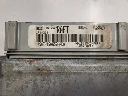 Ford ECU / XS6F-12A650-AKA / XS6F12A650AKA / EEC-V / LP4-321 / RAFT