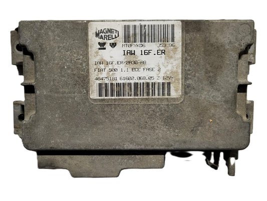 Fiat 500 1.1 ECU / IAW 16F.ER / 46475181 / 61602.068.05 /MAGNETI MARELLI