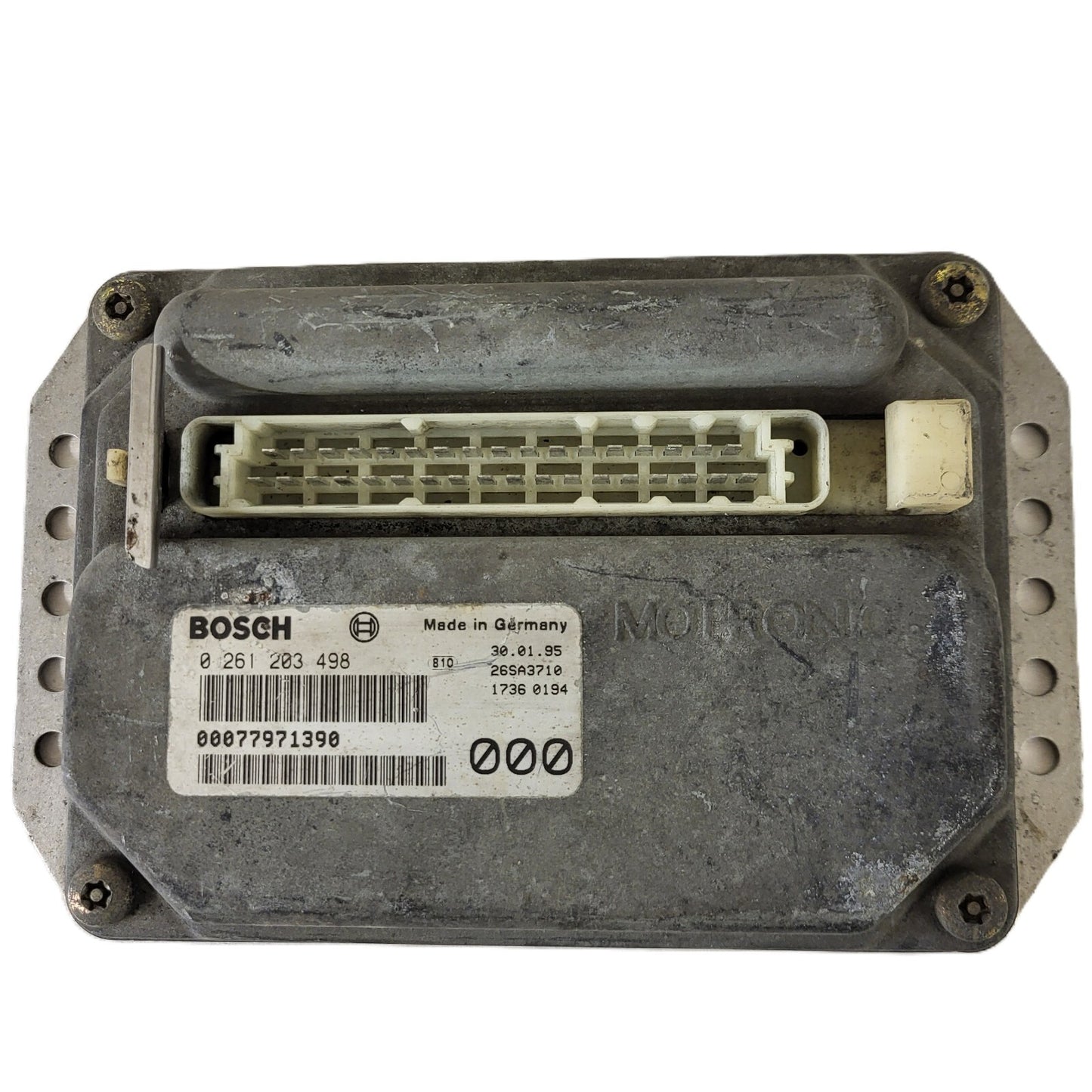 LANCIA Y10 ECU / 0261203498 / 00077971390 / BOSCH