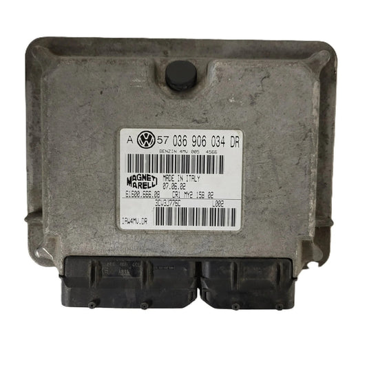 VW GOLF 4 ECU / 036906034DR / 61600.666.08 / IAW 4MV.DR / MAGNETI MARELLI