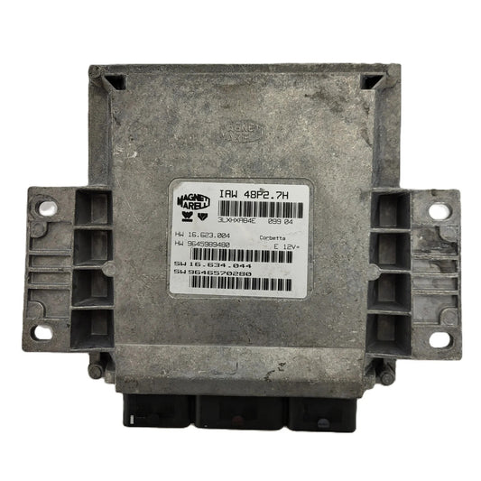 Citroen ECU / IAW 48P2.7H / 9645989480 / 9646570280 / MAGNETI MARELLI