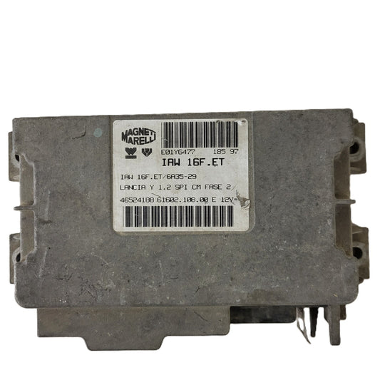 LANCIA Y 1.2 ECU / IAW 16F.ET / 46524188 / 61602.108.00 / MAGNETI MARELLI 