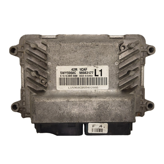 CHEVROLET AVEO ECU / 96983177 / 5WY5968C / 1CAF