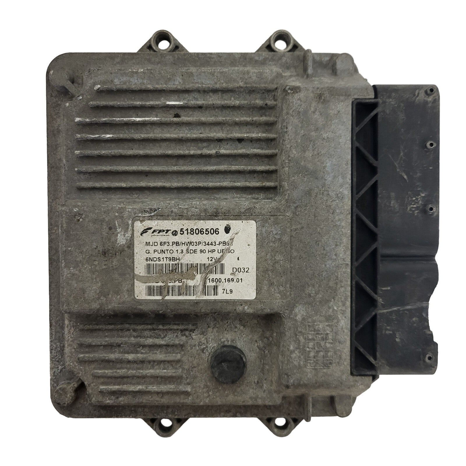 FIAT GRANDE PUNTO ECU / 51806506 / MJD 6F3.PB / HW03P / FPT