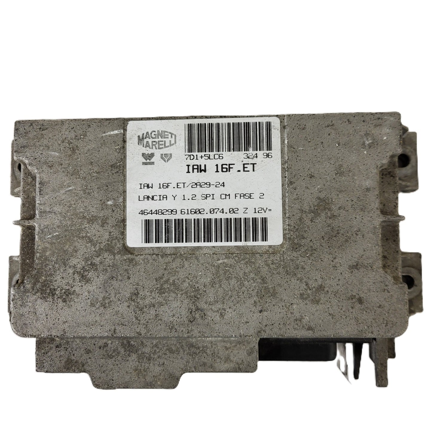 LANCIA Y 1.2 ECU / IAW 16F.ET / 46448299 / 61602.074.02 / MAGNETI MARELLI