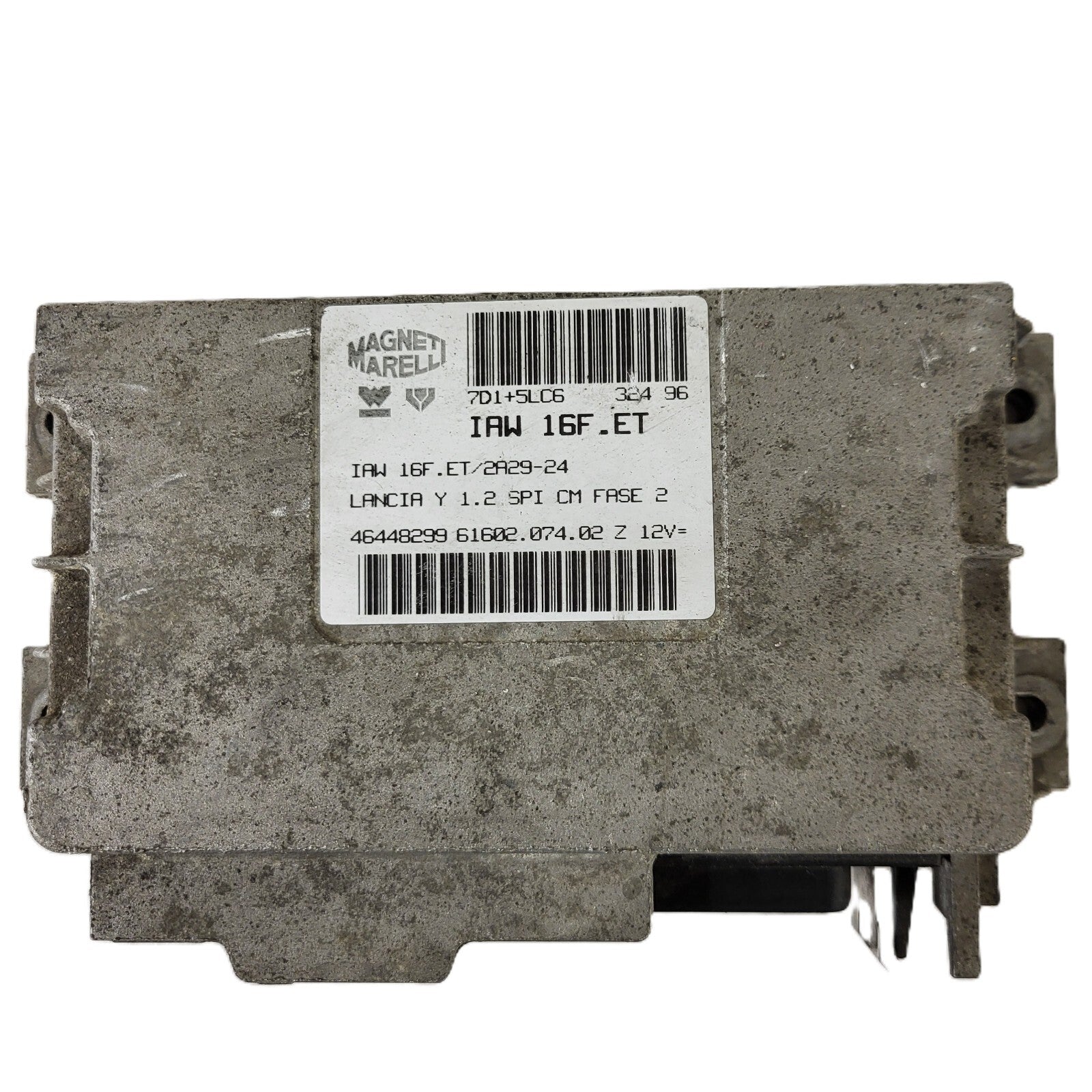 LANCIA Y 1.2 ECU / IAW 16F.ET / 46448299 / 61602.074.02 / MAGNETI MARELLI