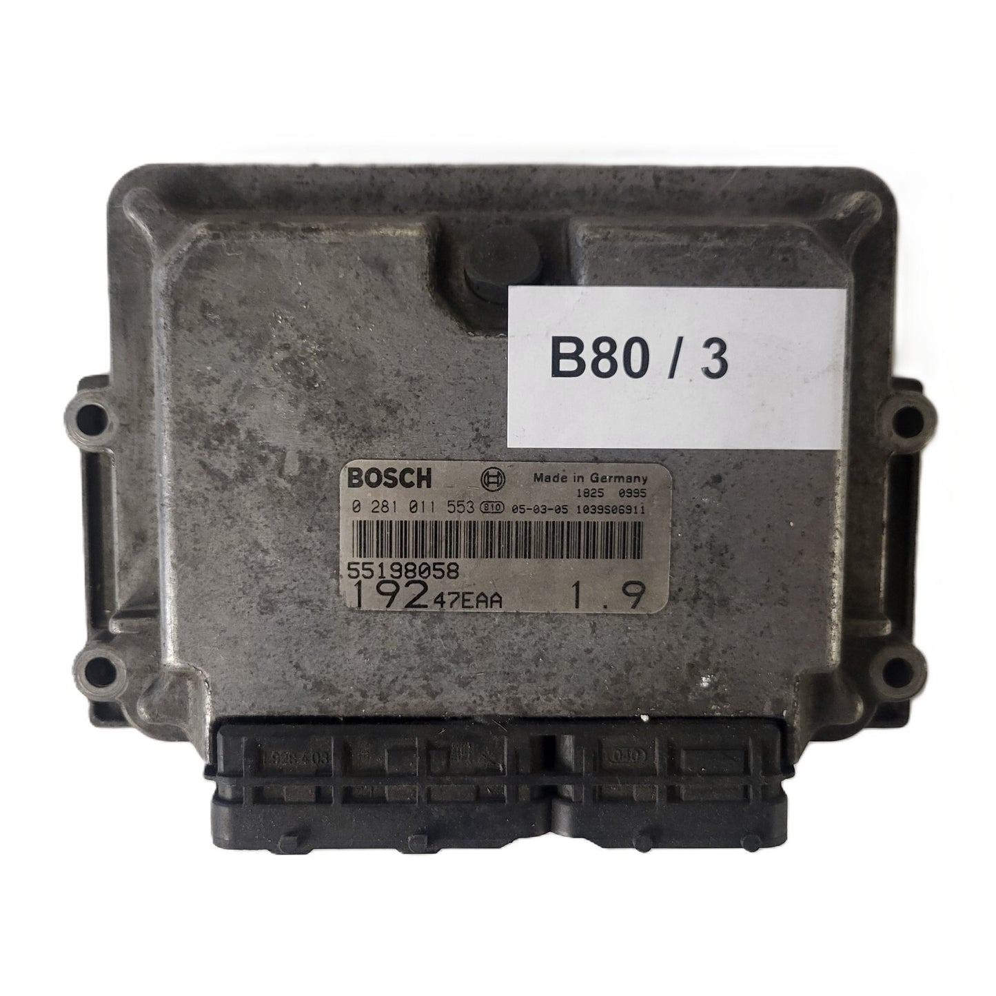 Fiat STILO ECU / 0281011553 / 55198058 / 19247EAA / BOSCH