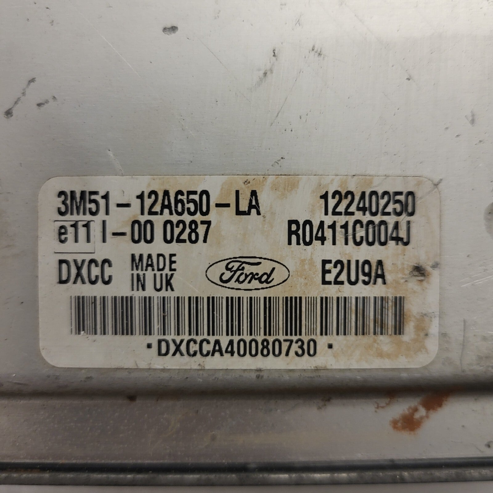 FORD FOCUS CDTI ECU / 3M51-12A650-LA / DXCC / R0411C004J / 12240250 