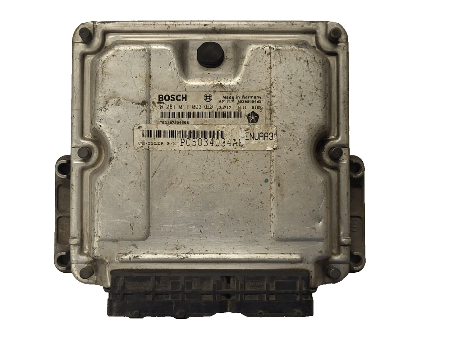 CHRYSLER ECU / 0281011093 / P05034034AB / 1039S00485 / BOSCH