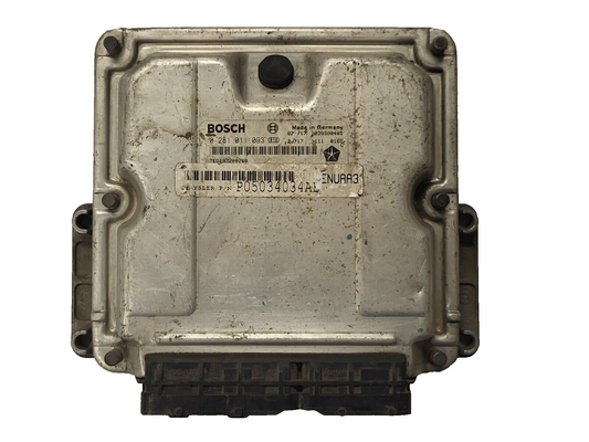 CHRYSLER ECU / 0281011093 / P05034034AB / 1039S00485 / BOSCH