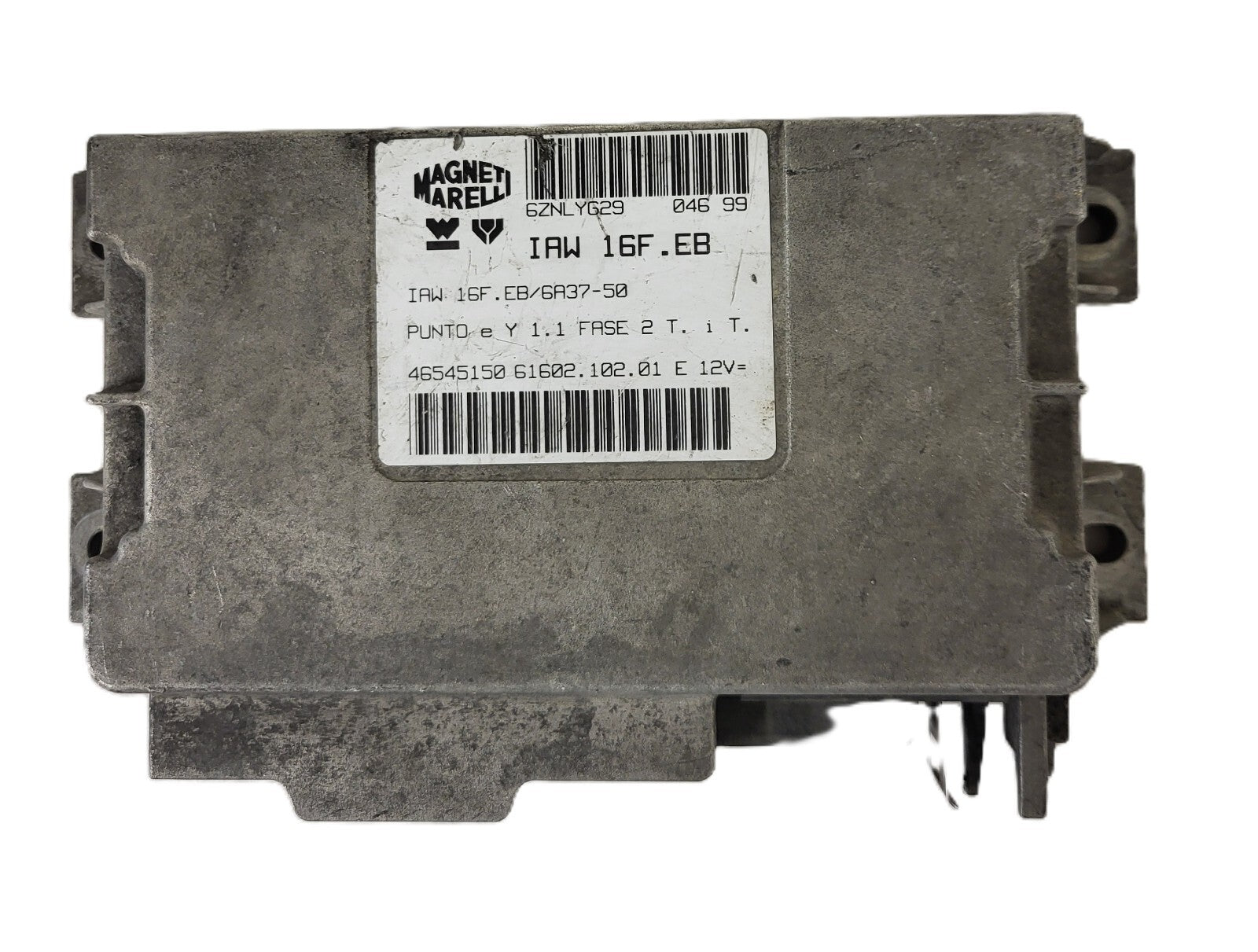 FIAT PUNTO LANCIA Y ECU / IAW 16F.EB / 46545150 / 61602.102.01 / MAGNETI MARELLI